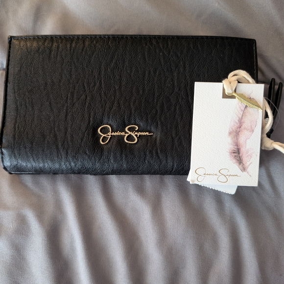 Jessica Simpson Accessories - Jessica Simpson Black Wallet